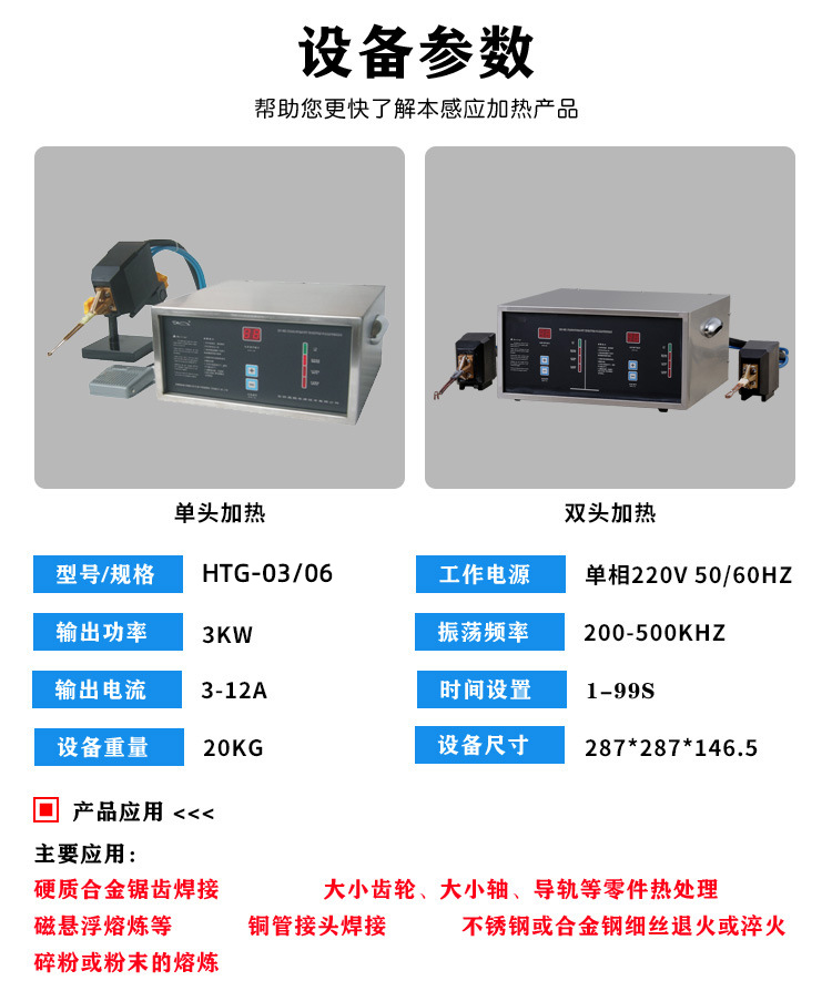 超高频91视频下载链接加热设备HTG-03/03A/03AC(图2)